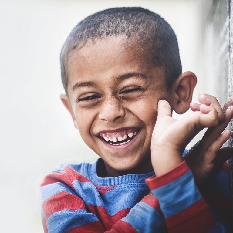 smiling boy